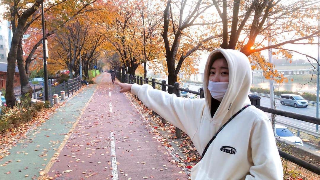 ソヒョン さんのインスタグラム写真 - (ソヒョン Instagram)「추워지기전 🍁🍂  #nottoday」11月23日 15時27分 - kkwonsso_94