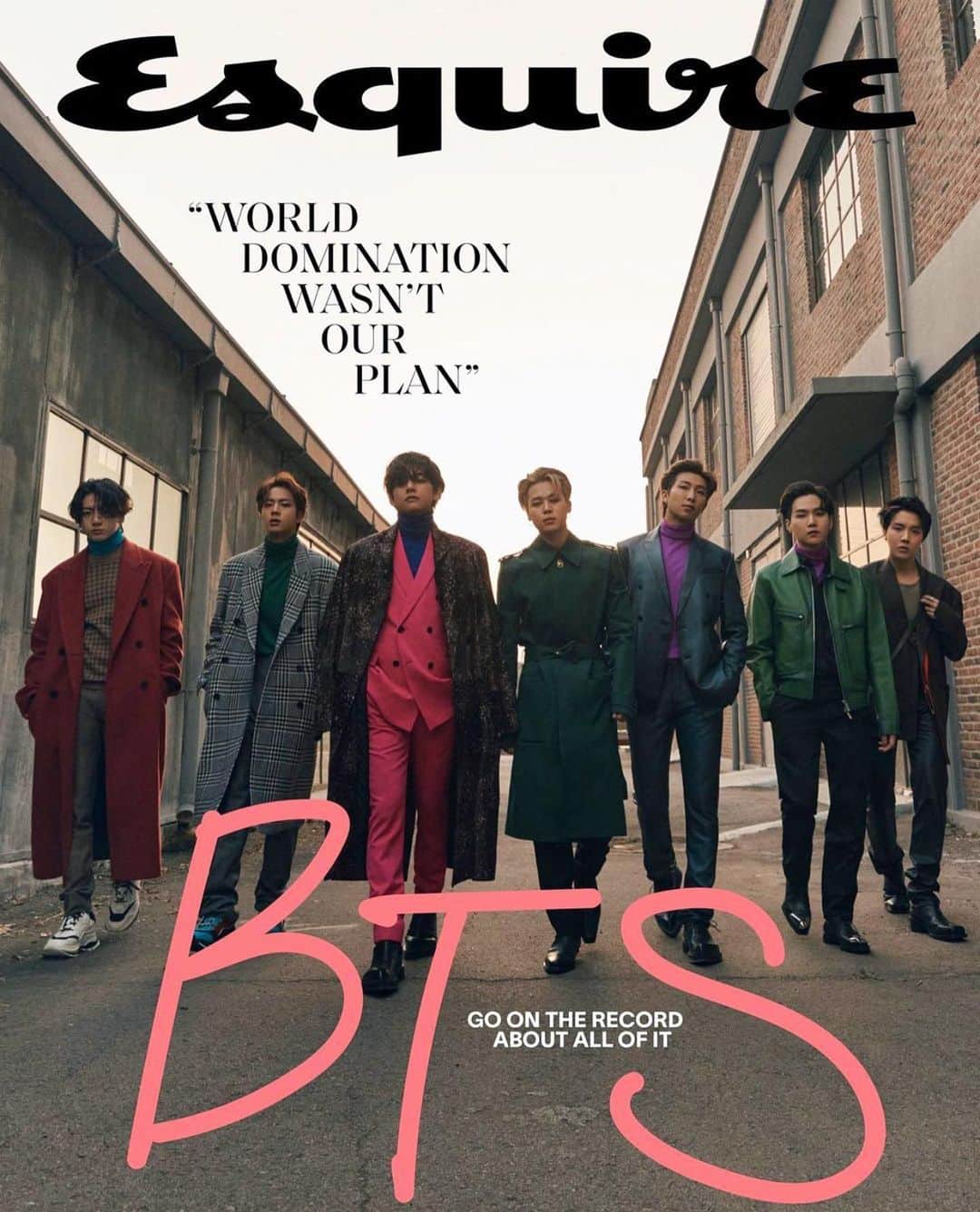 クリスヴァンアッシュのインスタグラム：「THANK YOU @esquire FOR THIS @bts.bighitofficial COVER WITH @BERLUTI  #bts #btsbighit #btsbighitofficial #berluti #krisvanassche」