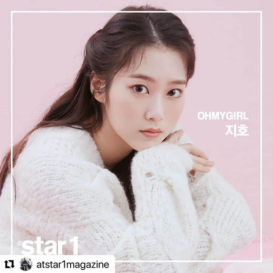 OH MY GIRLさんのインスタグラム写真 - (OH MY GIRLInstagram)「#Repost @atstar1magazine  ・・・ 지호가 지호했다!😍  오늘 아침에 뜬 지호 화보 보다가 폰에 과즙이 너무 튀어서 오전 내내 핸드폰만 닦고 있었네요...🍑🍓🍒  청순하고 깜찍하고 러블리한 지호의 역대급 비주얼 화보!!  앳스타일 12월호에서 만나보실 수 있답니당~😆  지호는 증말~ 예쁘지호, 사랑스럽지호, 아름답지호❤  #앳스타일 #atstar1 #앳스타일12월호  #오마이걸 #OHMYGIRL #지호  #베어파우 #bearpaw #단독화보」11月23日 16時39分 - wm_ohmygirl