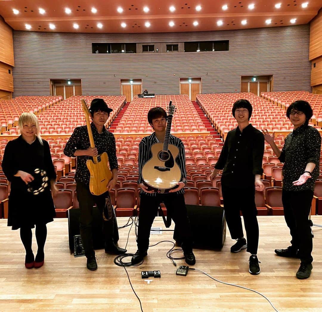 三浦祐太朗のインスタグラム：「「#三浦祐太朗 Live Tour 2020 “Blooming Hearts”」千葉県公演@習志野文化ホール 集まってくれた皆さんありがとうございました😊 #心開花 #yamaha #lj36」