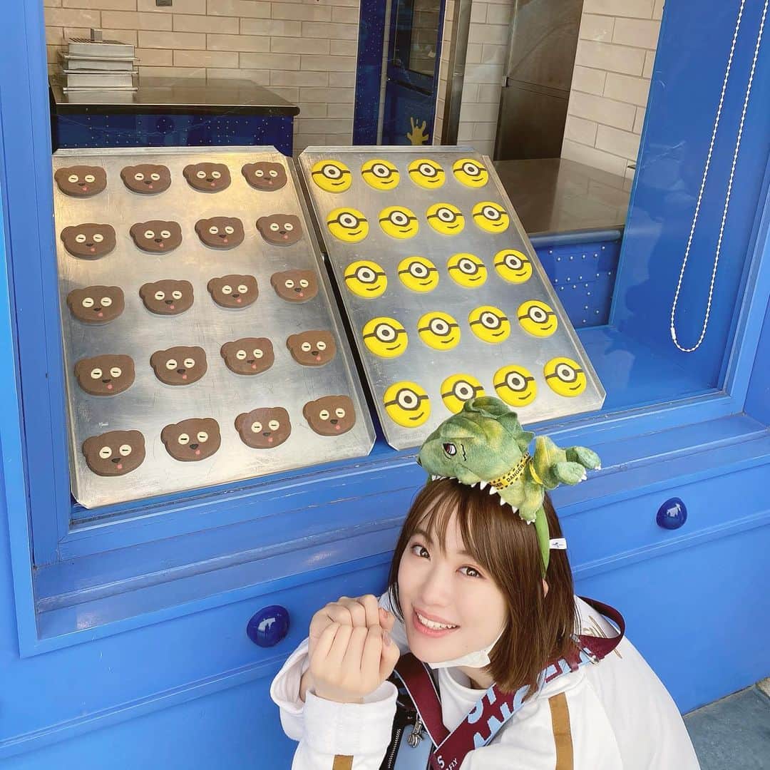 高嶋芙佳さんのインスタグラム写真 - (高嶋芙佳Instagram)「クッキーかわいい。 #usj #minions #tim」11月23日 17時33分 - fu__ka_2