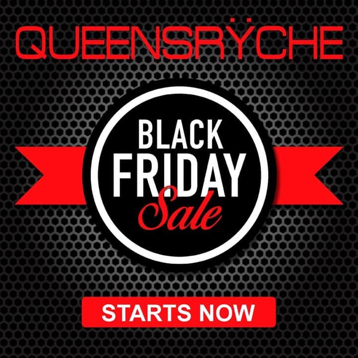 Queensrycheさんのインスタグラム写真 - (QueensrycheInstagram)「BLACK FRIDAY SALE STARTS NOW!! This is the most aggressive sale we've had to date. All music is on special which we have never had before and quite a few items at under $15!! Over 2 pages worth of Black Friday Sales!! The early bird gets to pick and choose, sale is on until December 7th, or until supplies last: https://tinmanmerchstore.com/collections/queensryche (copy and paste link in your browser) #queensryche #blackfridaysale #startsnow #getyoursearly #whilesupplieslast #blackfriday #merchandise #music #cds #vinyl #tshirts」11月23日 23時56分 - queensrycheofficial