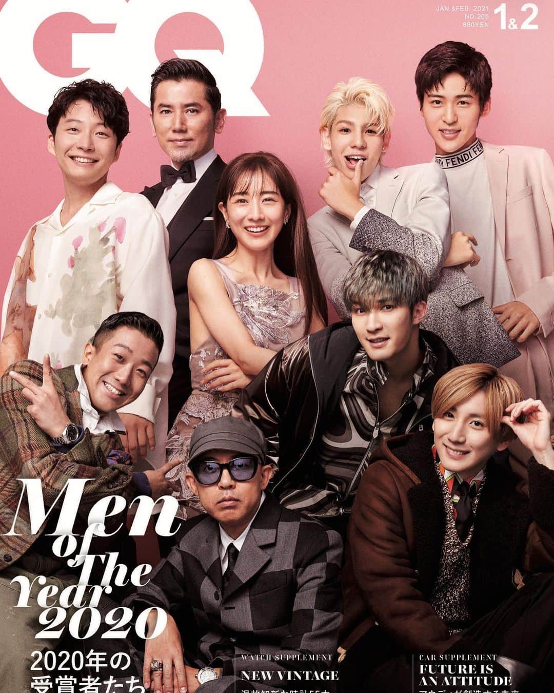 NIGOのインスタグラム：「GQ MEN OF The YEAR 2020」