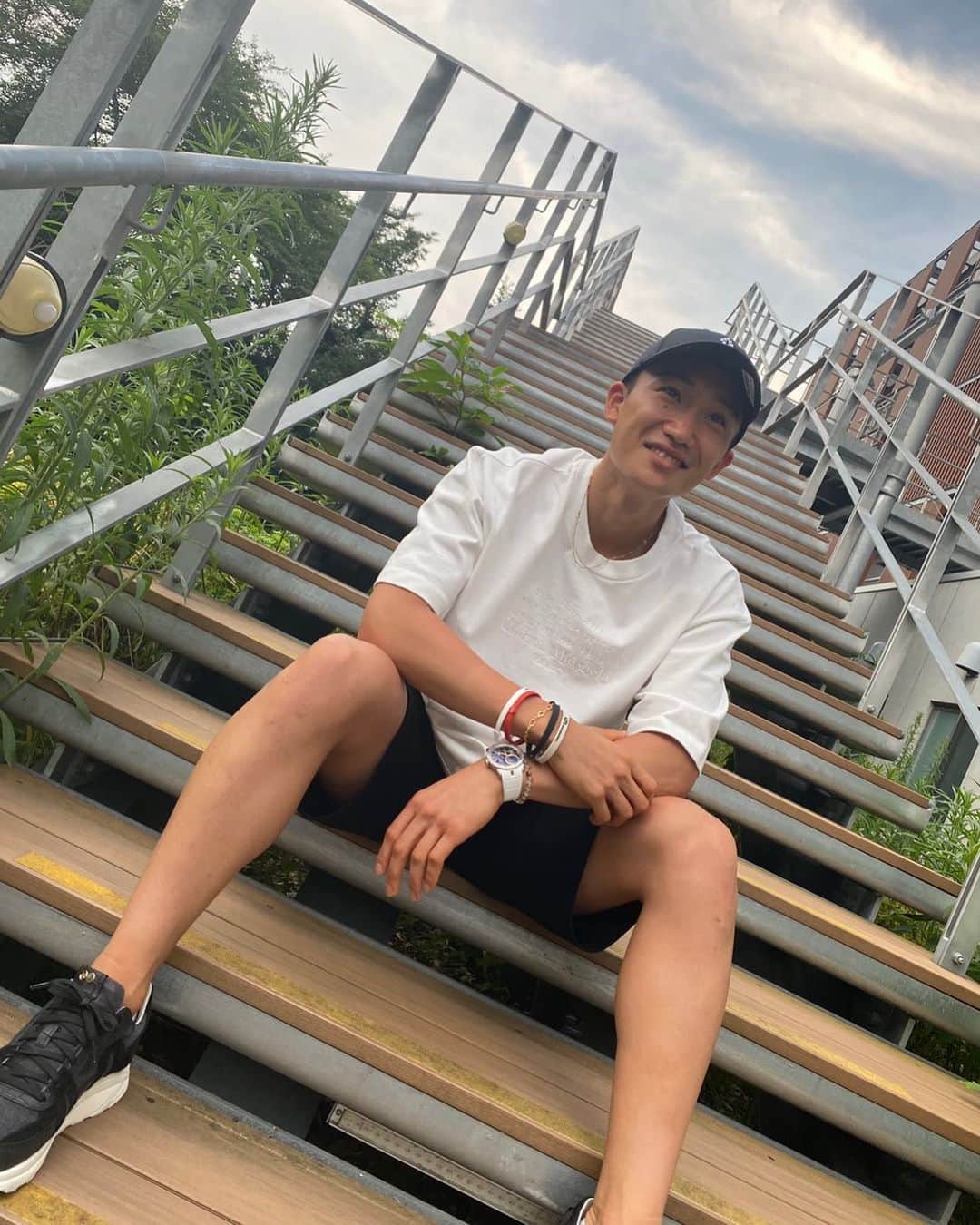 桃田賢斗のインスタグラム：「今更ですが夏の写真^_^  #感謝 #初心を忘れずに」