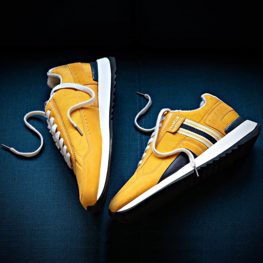 フランクリン&マーシャルのインスタグラム：「FRANKLIN & MARSHALL  FW2020 COLLECTION   Add a touch of colour to your walk   #franklinandmarshall #newcollection #shoes」