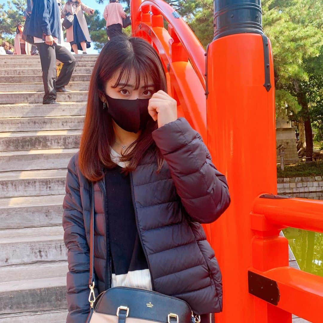 坂本遥奈さんのインスタグラム写真 - (坂本遥奈Instagram)「住吉大社♪ ここで初めてあるものをかいました。またインスタあげるね🥳 #住吉大社」11月23日 21時05分 - haruna_sakamoto_official