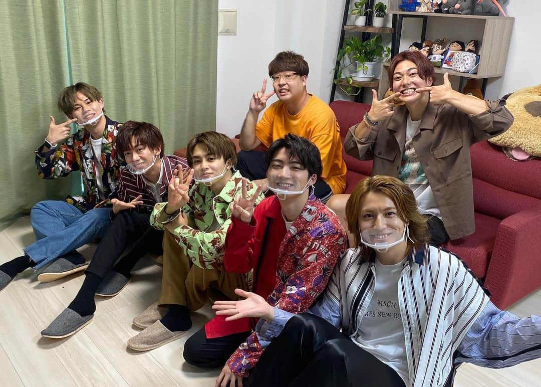 ないとーのインスタグラム：「超特急のみんながおるたなハウスに遊びにきてくれました！YouTubeがんばれー！！  #超特急」