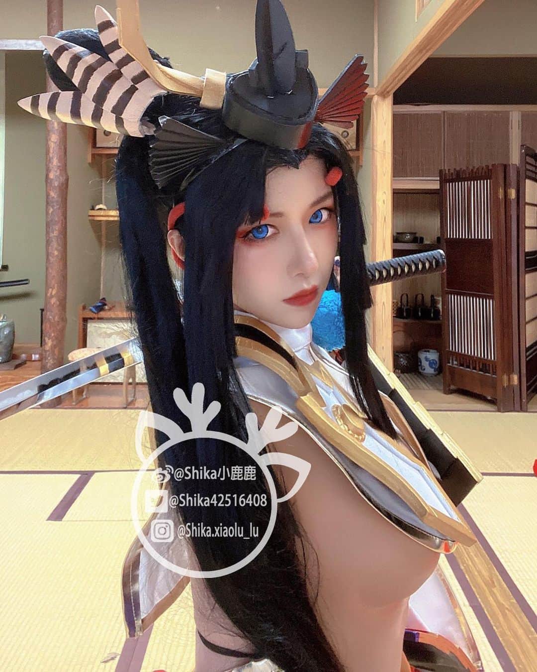 shikaさんのインスタグラム写真 - (shikaInstagram)「#fategrandorder #fgo #牛若丸 #コスプレ #コスプレイヤー #cosplay」11月23日 21時11分 - shika.xiaolu_lu