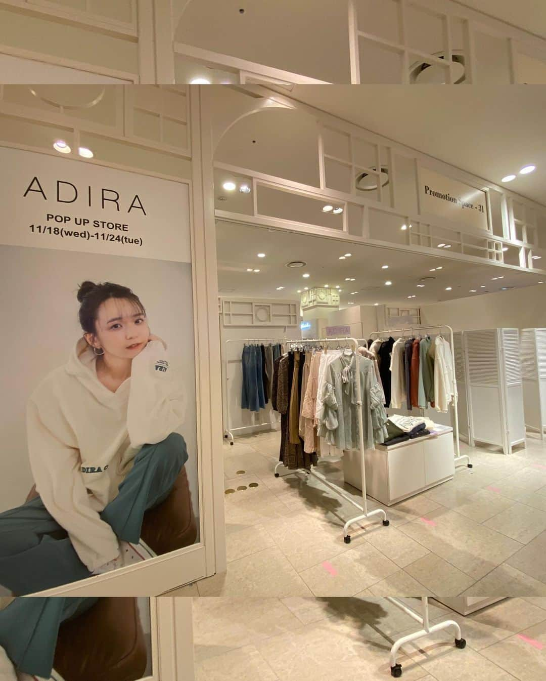 宮崎由加さんのインスタグラム写真 - (宮崎由加Instagram)「ADIRA﻿ ﻿ 【ADIRA POP-UP STORE】﻿ サインイベント終わりました〜🎠💛﻿ ﻿ 阪急うめだ本店にて﻿ 11月18日〜11月24日の7日間﻿ ポップアップストア開催中で﻿ 今日23日は私もストアにお邪魔しました❤︎﻿ ﻿ 久しぶりにみんなに会えて嬉しかった〜！﻿ なんか感動した、、！﻿ ﻿ Juice=Juiceを卒業しても﻿ ずっと応援してくれるみんなが大好きだし﻿ 卒業してから知ってくださった方がいる事も﻿ 本当に嬉しくてたまらない😭﻿ ﻿ ﻿ 阪急でのポップアップストアは明日まで！﻿ また阪急でイベントできるように﻿ 頑張ります💭❤︎﻿ ﻿ 東京でのポップアップストアは﻿ 今週の土日！11月28日と29日の2日間！﻿ 東京は2日間います☺️﻿ この日は事前の整理券なしです！﻿ 当日お気軽にお越しください🌼﻿ 詳しくは　@adira_tokyo  をチェックしてみてください❤︎﻿ ﻿ ﻿ #宮崎由加 #adira  #adira_tokyo  #アディラ　﻿ #阪急うめだ本店 #阪急 #大阪 #popupshop」11月23日 21時34分 - yuka_miyazaki.official