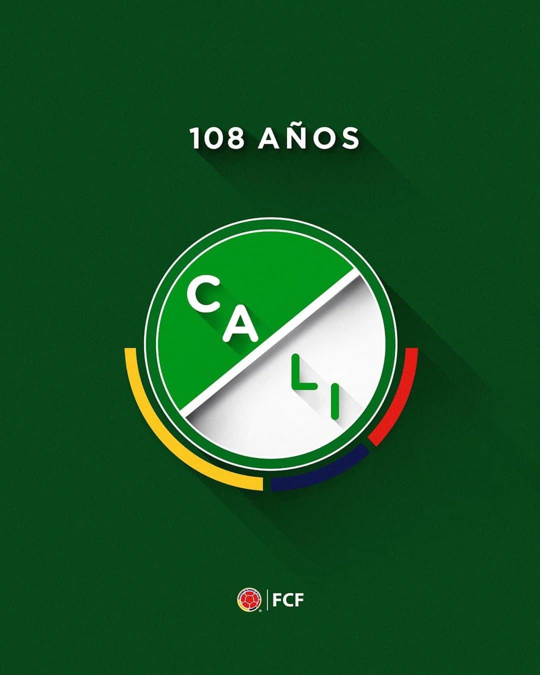 サッカー コロンビア代表チームのインスタグラム：「Felices 1⃣0⃣8⃣ años azucareros  El @deportivocalioficial está de celebración y queremos acompañarlos en su festejo. Gracias por llenar de historia nuestro fútbol 🙌  ¡Que sean muchos más ⚽🤙!」