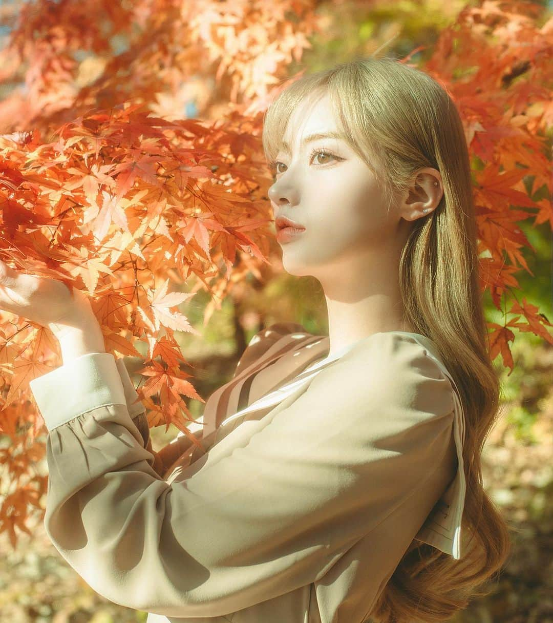 キム・チョンアさんのインスタグラム写真 - (キム・チョンアInstagram)「작년 가을🍁🍂🍁」11月23日 21時54分 - 94_j.a