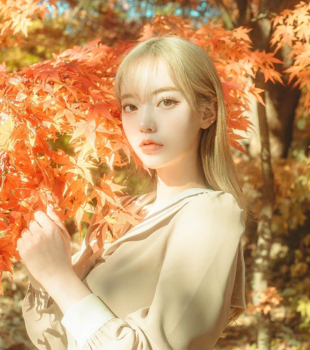 キム・チョンアさんのインスタグラム写真 - (キム・チョンアInstagram)「작년 가을🍁🍂🍁」11月23日 21時54分 - 94_j.a