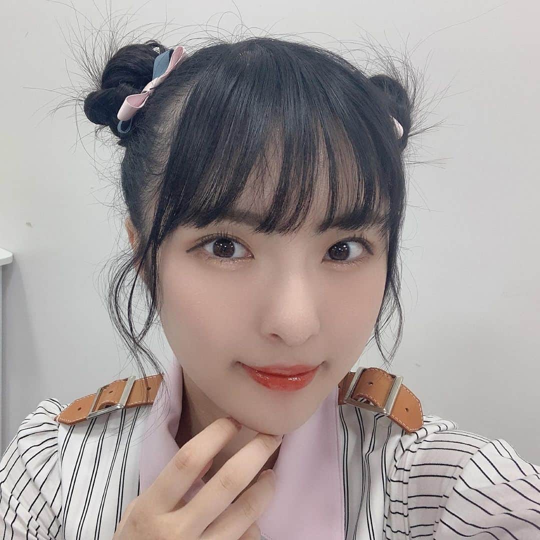 大塚七海のインスタグラム：「公演楽しかったです🥰🍡！  ㅤㅤㅤㅤㅤㅤㅤㅤㅤㅤㅤㅤㅤ #ngt48 #はるか村村民会議 #お団子ヘア」