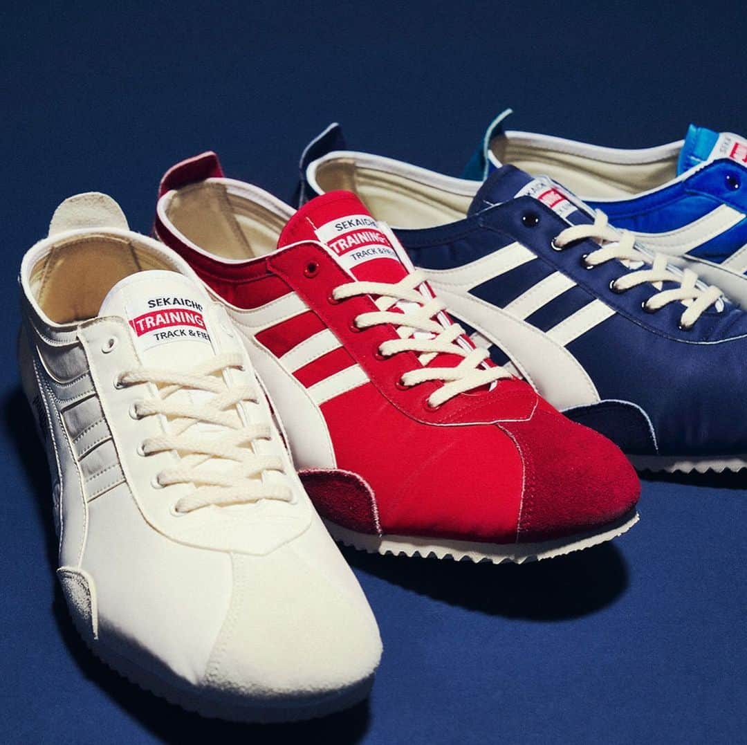 Pantherさんのインスタグラム写真 - (PantherInstagram)「. PANTHER DERA col. WHITE / ENJI / NAVY / COBALT BLUE ''MADE IN JAPAN'' . ====================== モデル名：パンサーデラ . col : ホワイト、エンジ、ネイビー、コバルトブルー レギュラーカラー ナイロンとスエードのコンビ . ユニセックスサイズ展開 . オーソライト社インソール使用 日本製 ====================== . . . #pantherdera #パンサースニーカー #パンサー #panther_jp」11月24日 7時49分 - panther.jp