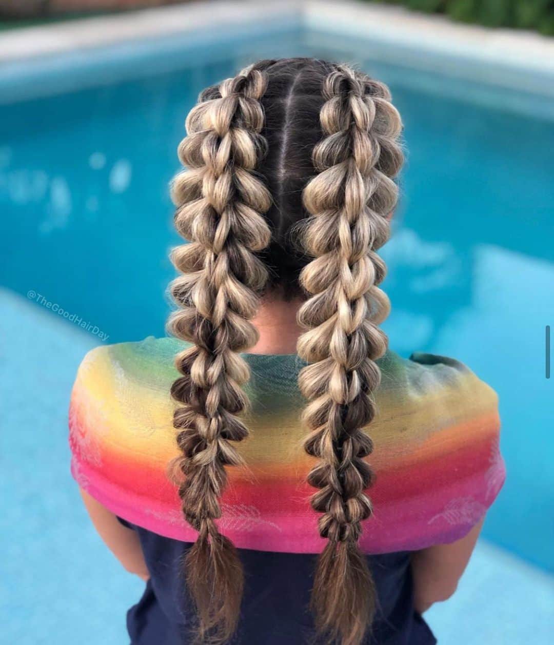 I N S T A B R A I Dさんのインスタグラム写真 - (I N S T A B R A I DInstagram)「I need someone like @thegoodhairday to do this to my hair right about now 💇🏻‍♀️😍🥰」11月24日 8時32分 - instabraid