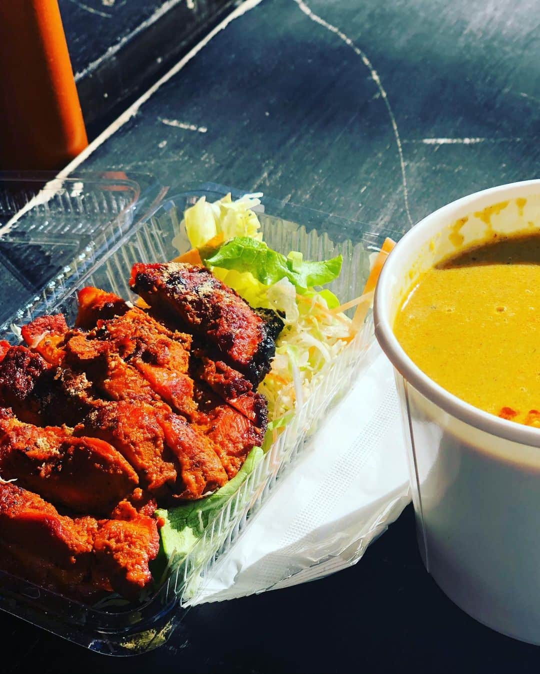 名越康文さんのインスタグラム写真 - (名越康文Instagram)「#屋外curry #屋外tandoori chicken」11月24日 0時37分 - nakoshiyasufumi