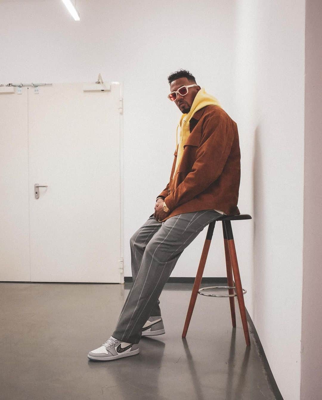 ジェローム・ボアテングのインスタグラム：「I KEEP IT LOW KEY ... KILLAS BE QUIET」