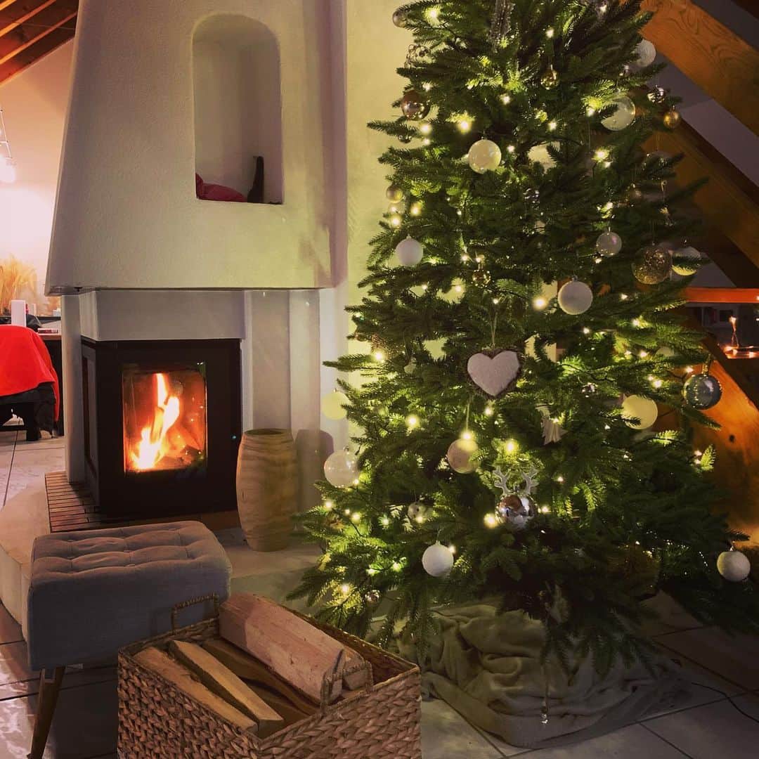 ブリュノ・マッソのインスタグラム：「Sounds like Christmas is coming... Hope we can do it with the family 😍#christmas #christmastree」
