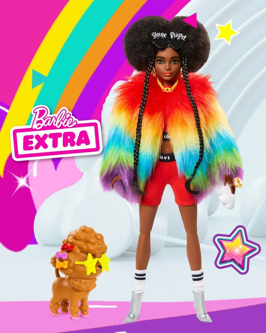 バービーさんのインスタグラム写真 - (バービーInstagram)「Superstar swag. 🤩 Shop fierce fashions with #BarbieEXTRA now.」11月24日 2時00分 - barbie