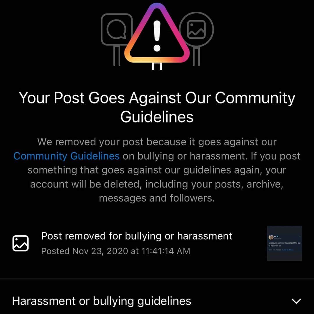 のインスタグラム：「They deleted the post about the girl saying I’m fine 😂😂😂😂😂😂😂😂 said she was bullying me smh」