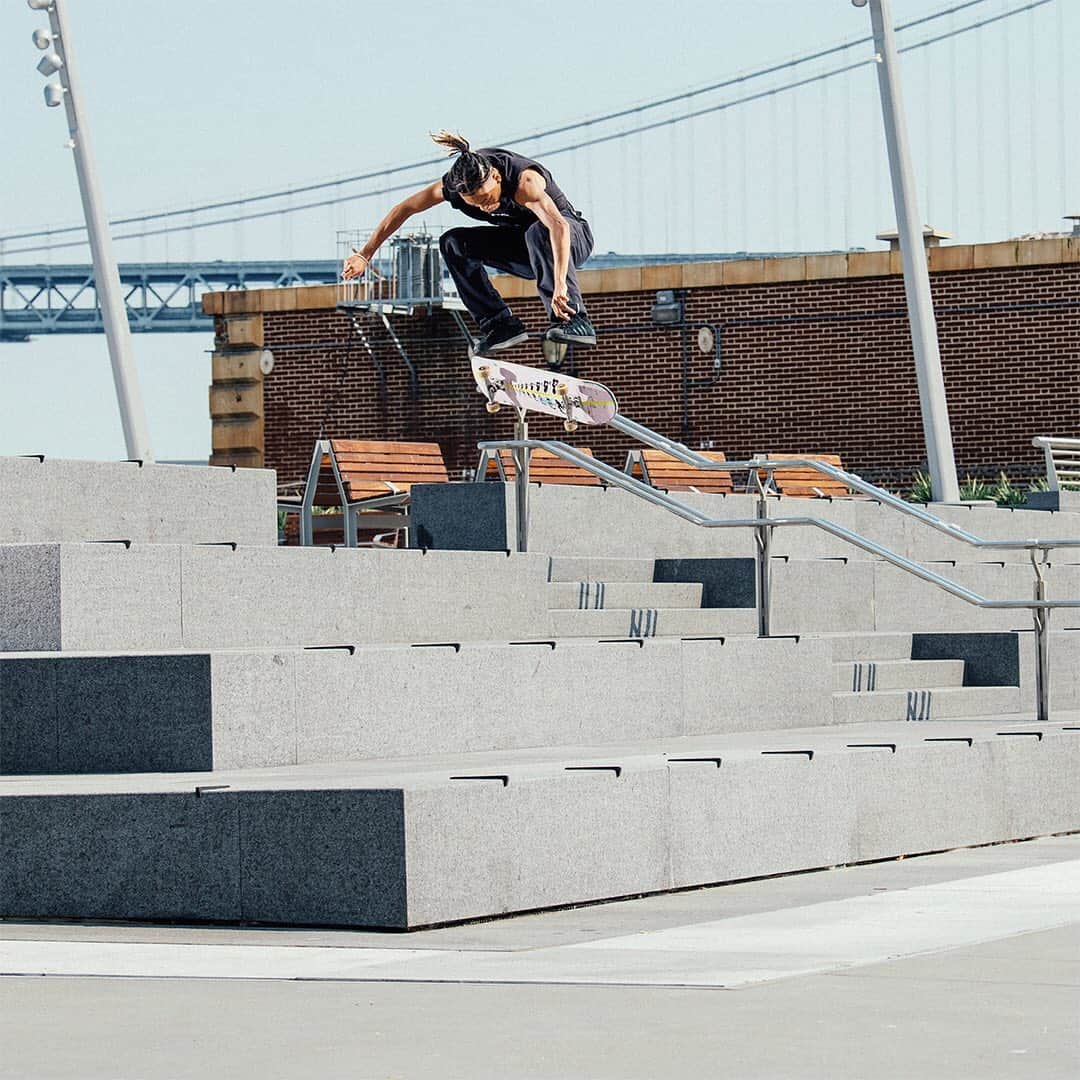 adidas Skateboardingのインスタグラム：「Put to the test /// The Superstar ADV x Thrasher making their way through their hometown streets of SF with @lil.dre._ & @chicobrenes. • #adidasSkateboarding x #ThrasherMagazine」