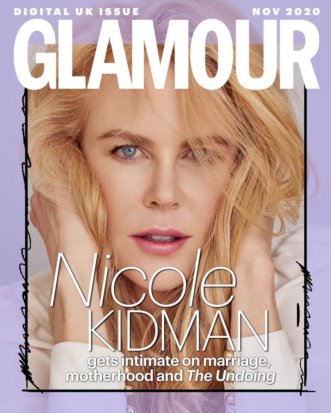 ニコール・キッドマンさんのインスタグラム写真 - (ニコール・キッドマンInstagram)「So lovely to chat with @GlamourUK about @UndoingHBO & @PromNetflix for their November cover issue 💛」11月24日 2時19分 - nicolekidman