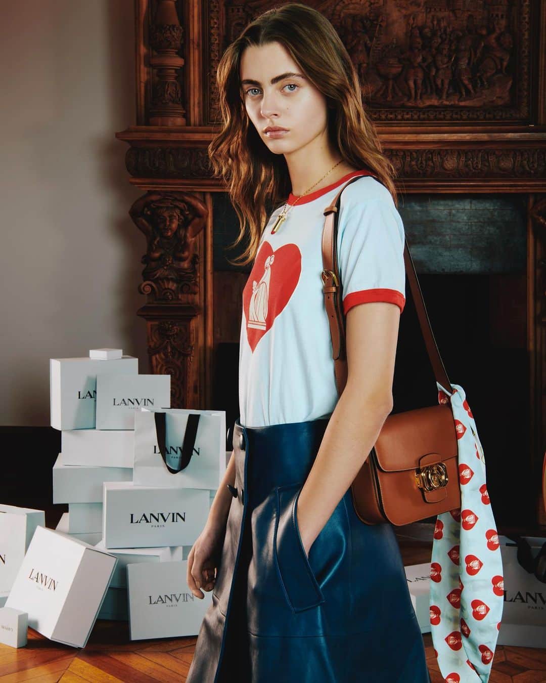 ランバンのインスタグラム：「Holiday portrait N•1」