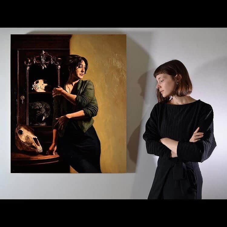 Art Collective Magazineさんのインスタグラム写真 - (Art Collective MagazineInstagram)「Beautiful work by @zora.lenz go give her a follow for great work 💥 #artnerdsupport #artnerd #oils #artcollective」11月24日 3時06分 - art_collective