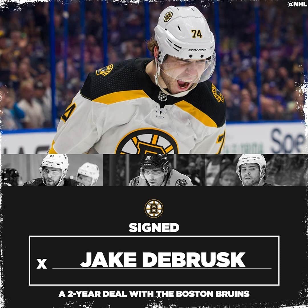 NHLさんのインスタグラム写真 - (NHLInstagram)「The @nhlbruins have signed Jake DeBrusk (@jdebrusk) to a two-year contract extension. 🖊️」11月24日 9時12分 - nhl