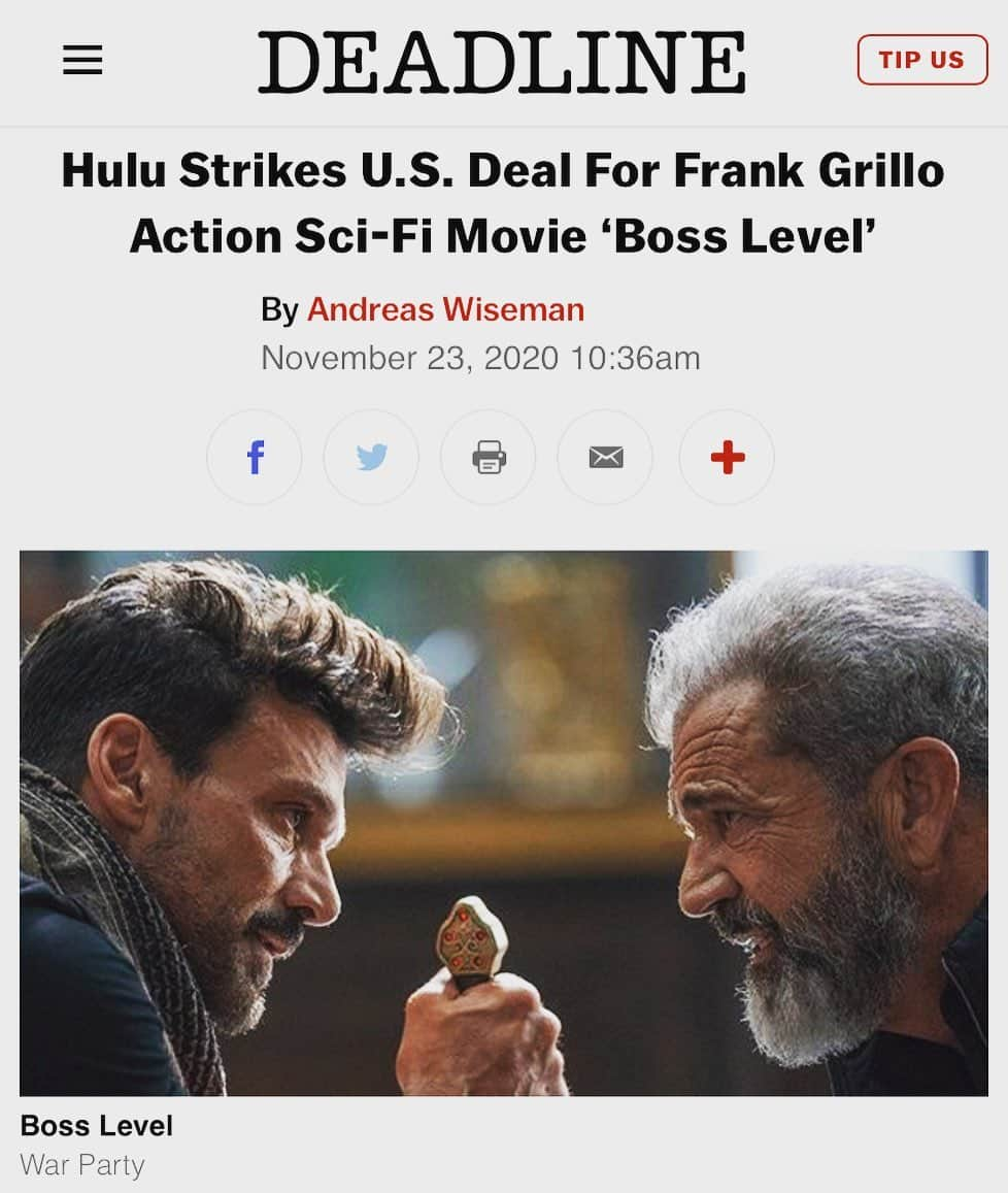 ジョー・カーナハンさんのインスタグラム写真 - (ジョー・カーナハンInstagram)「GET READY FOR A CLASSIC.  #bosslevel @warparty_films @frankgrillo1 @naomiwatts @willsasso @mel_gibson.official @itsselinalo @gronk @kenjeong @busterreeves @annabellewallis @aaronbeelner @sheaunmckinney @rampage4real @sugarashadevans @@thearmidalopez @meadow.williams. #warparty   Extra special thanks to @colliderfrosty and @robertkirkman_thewalkingdead for their tremendous support and advocacy.」11月24日 4時11分 - carnojoe