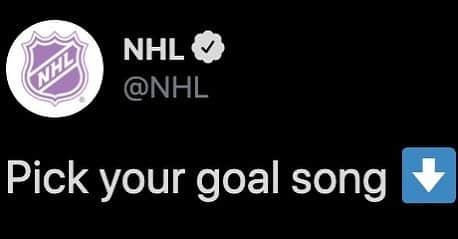 NHLさんのインスタグラム写真 - (NHLInstagram)「GOAL SONG, GO❗️」11月24日 5時03分 - nhl