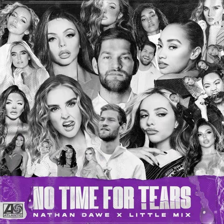 ジェイド・サールウォールのインスタグラム：「NO TIME FOR TEARS  @nathandawe x @littlemix  27.11.20 💧  Created by @mnek @trejeanmarie @nathandawe and MEEEEE 💜 #NoTimeForTears」