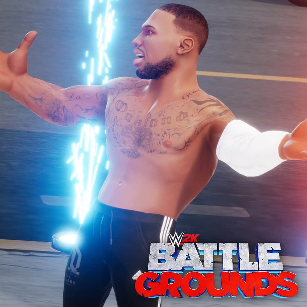 2Kさんのインスタグラム写真 - (2KInstagram)「Ready to get dribbled and dunked around the ring? Laheem (@damianlillard) is coming to #WWE2KBattlegrounds this December!」11月24日 6時18分 - 2k