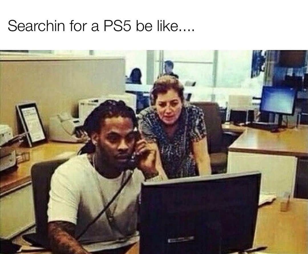 ワカ・フロッカ・フレイムのインスタグラム：「I got mines 😂😅😅 #ps5」