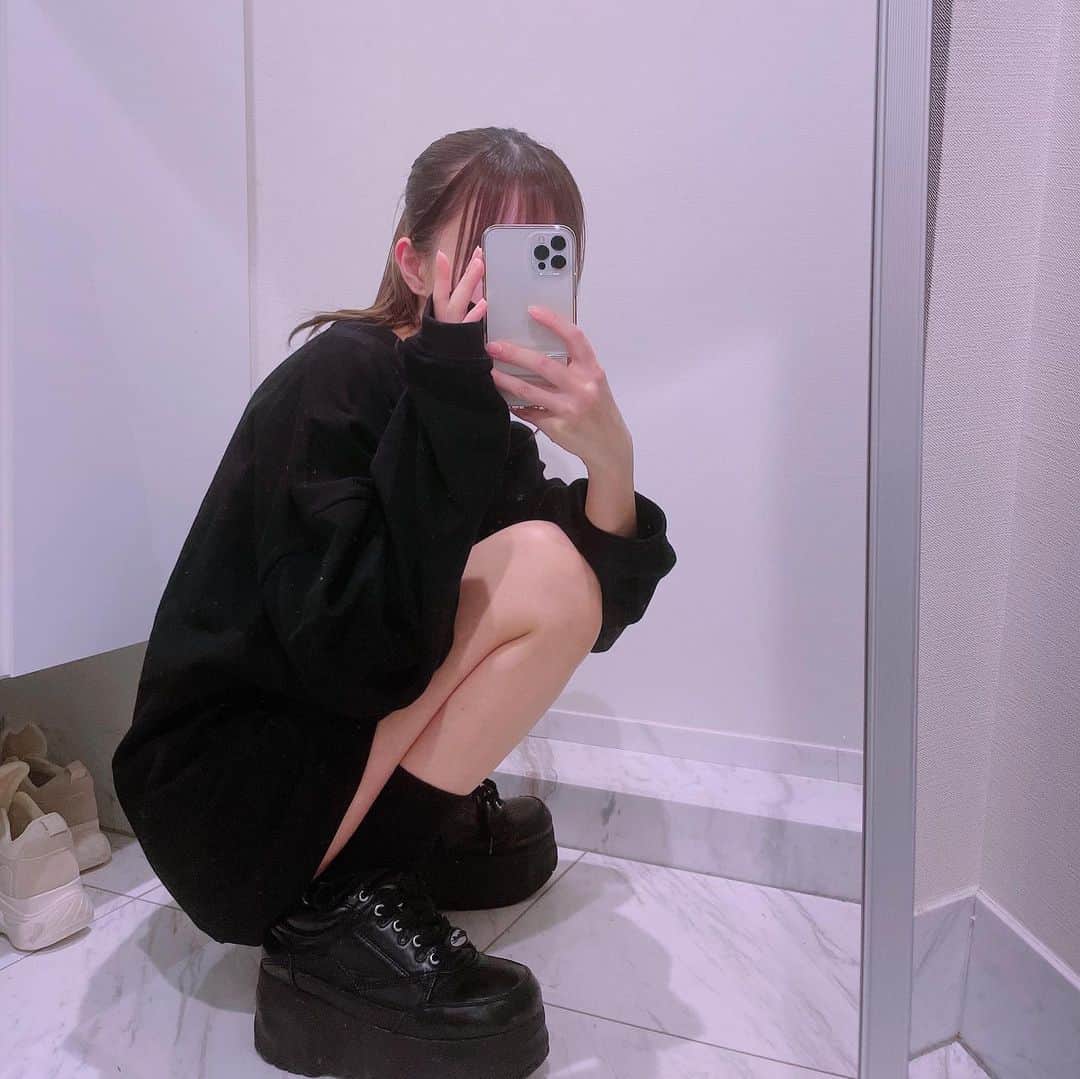 歩乃華（ほのらん）のインスタグラム：「🖤」