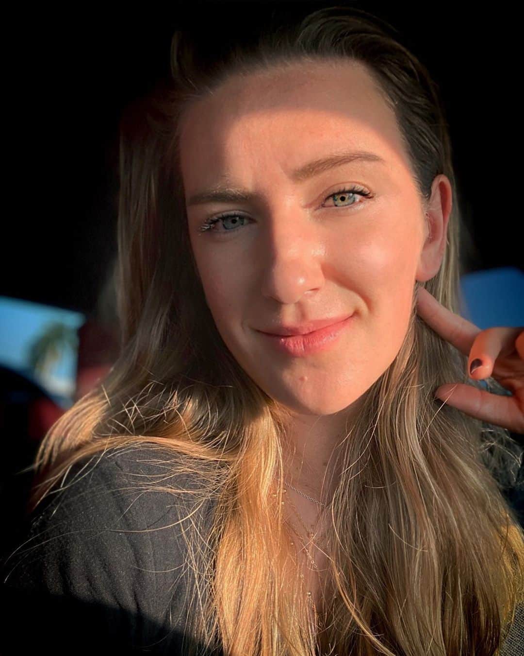 ビクトリア・アザレンカのインスタグラム：「Sunrise or sunset?!」