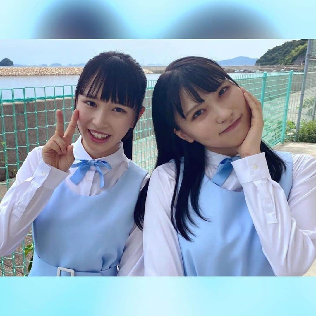 STU48さんのインスタグラム写真 - (STU48Instagram)「🐋🐋🐋  海沿いを仲良くお散歩👭💓  #STU48 #STU2期研究生 #2期生 #研究生 #川又あん奈 #KawamataAnna #吉崎凜子 #YoshizakiRinko #アイドル #オフショット #カワイイ #可愛い #japanesegirl #kawaii #idol #瀬戸内アイドル #瀬戸内 #setouchi #広島 #hiroshima #MV撮影 #思い出せる恋をしよう #オモコイ #制服 #水色 #ツーショット」11月24日 10時32分 - stu48.official