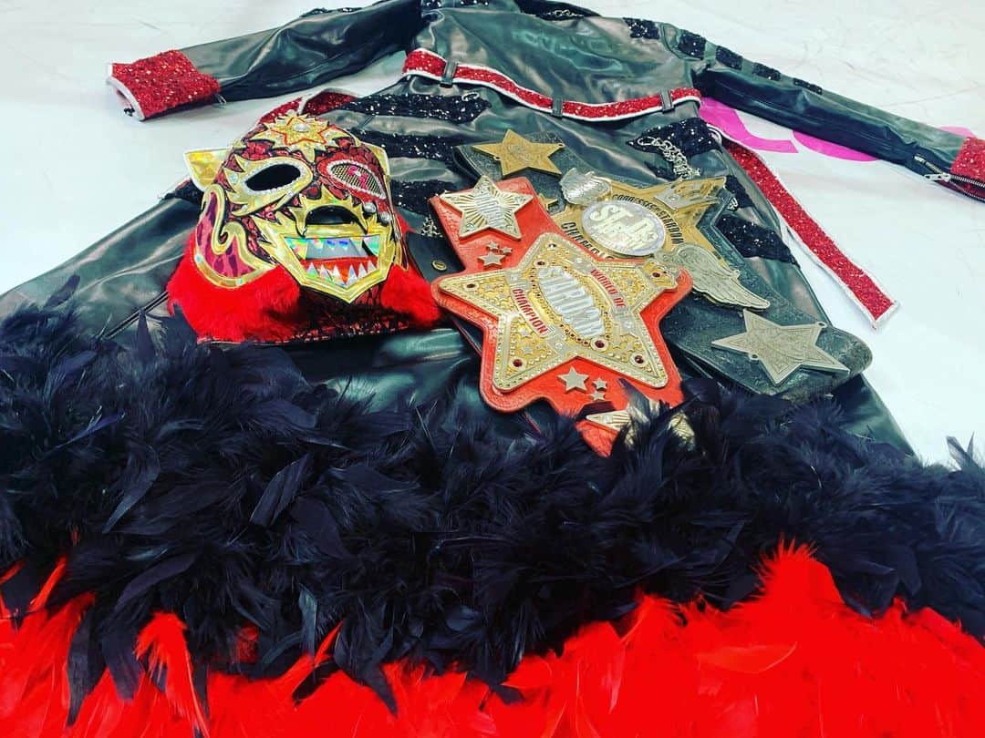 林下詩美のインスタグラム：「. #STARDOM #QQ」