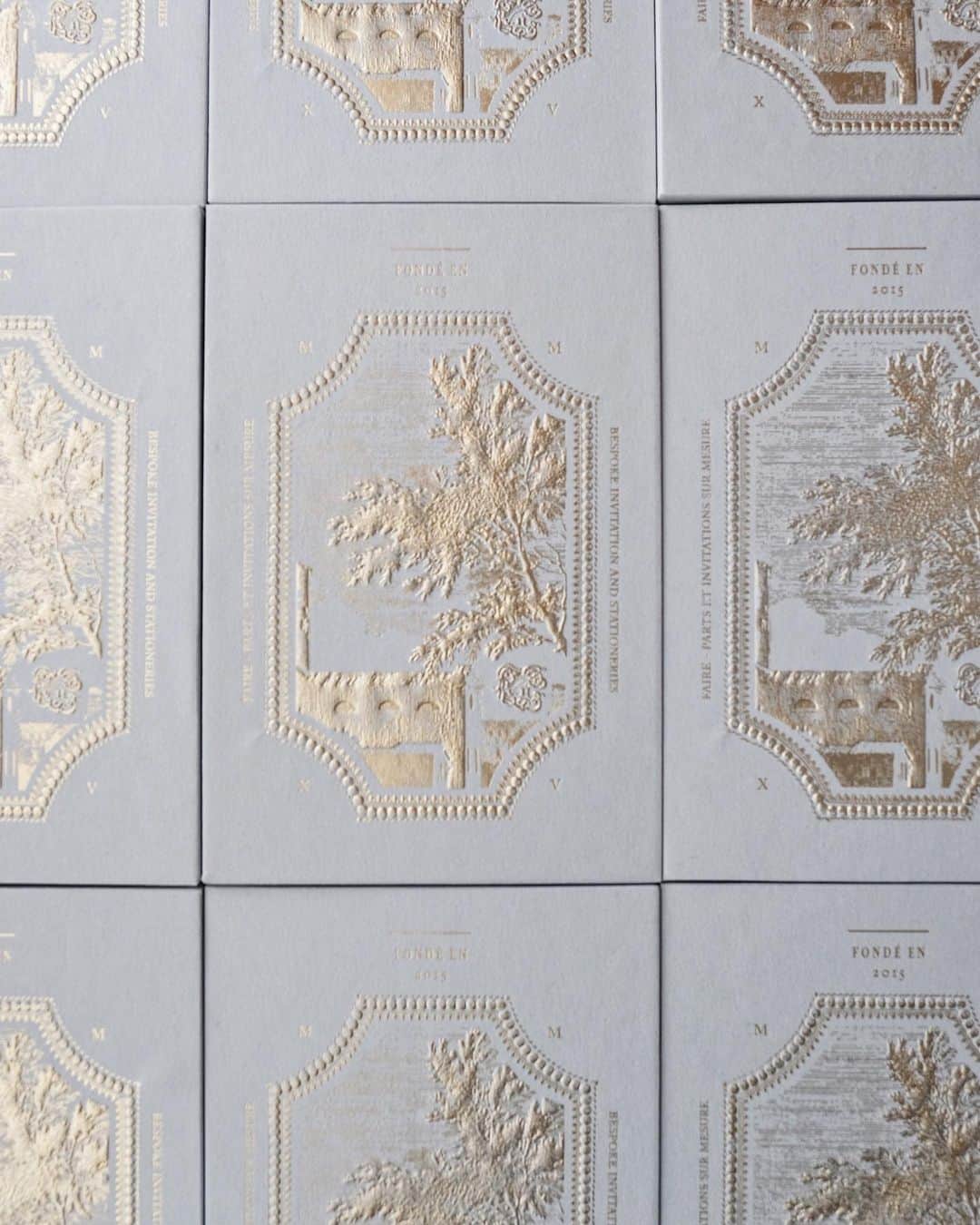 のインスタグラム：「Still can’t get enough of the details from our newly launched ORI card set boxes. — Available now from our online shop For Indonesian customer, please email or DM to purchase — #stationery #truffypi #stationeryset #wrapping #bespokestatioenry #paperlover #giftideas #calligraphy #calligraphypaper #veronicahalim」