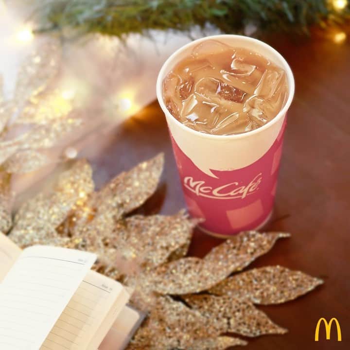 McDonald's Philippinesのインスタグラム：「Sip your way through Tuesday with this cool perk-me-upper! Have a Merry McCafé Holiday and enjoy some McCafé Iced Coffee. Get it via McDonald’s Dine-In, Drive-Thru, Take Out, or Pick-Up. You can also order via the McDelivery PH App, website, or call 8888-6236 (NCR).」
