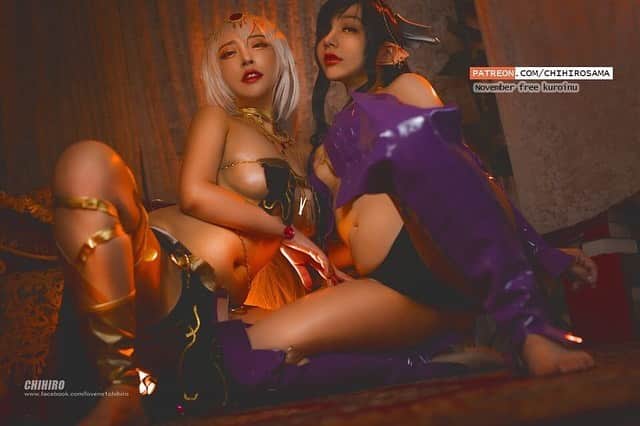 千尋のインスタグラム：「11月份的Patreon剩下最後7天了!!! Only 7 days left to get November’s Patreon Rewards!! Free等級會贈送1張黑獸的雙人合照喔 VIP會額外拿到3張 The Free Tier will have one free Kuroinu 2-person photo~ VIP will get three more photos!  快帶回家///// Take me home/////   #黑獸 #Origa Chihiro  千尋 #Mistioraarte Nori 何苔苔  Δ電子寫真購入 Δ PATREON ★ https://www.patreon.com/chihirosama 表單購買★https://forms.gle/YDPhcTvjwEoCBV4Q7 拍立得★ https://shopee.tw/product/7793580/0/  #cosplaygirl #kuroinu」