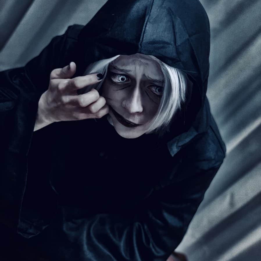 桜木大河のインスタグラム：「遅ばせハロウィン。 学祭でやったコスプレ！！！  #東京喰種 #なんのキャラか分かるかな？」