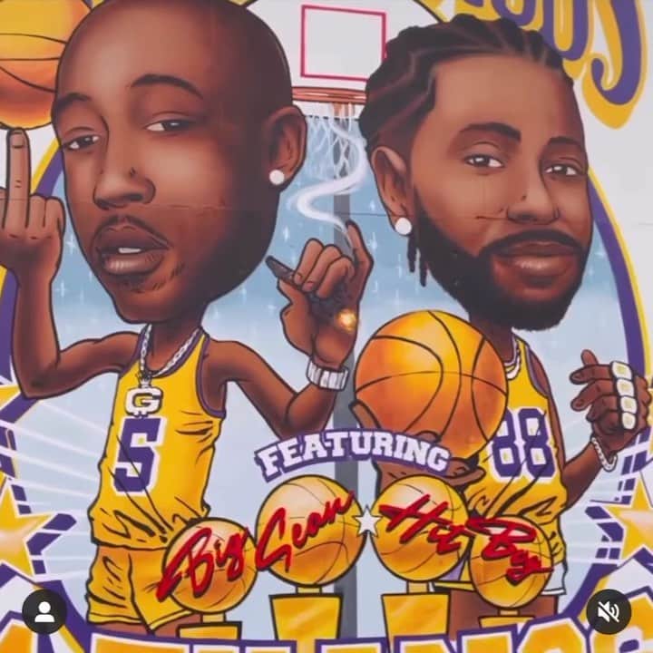 Freddie Gibbsのインスタグラム：「Shout out my nigga @bigsean Shout out my nigga @hitboy love y’all for this. 🤞🏿 🏆🏆🏆🏆 @leviponce 🎨🔥 illustration by @cabreezy 🔥🔥」