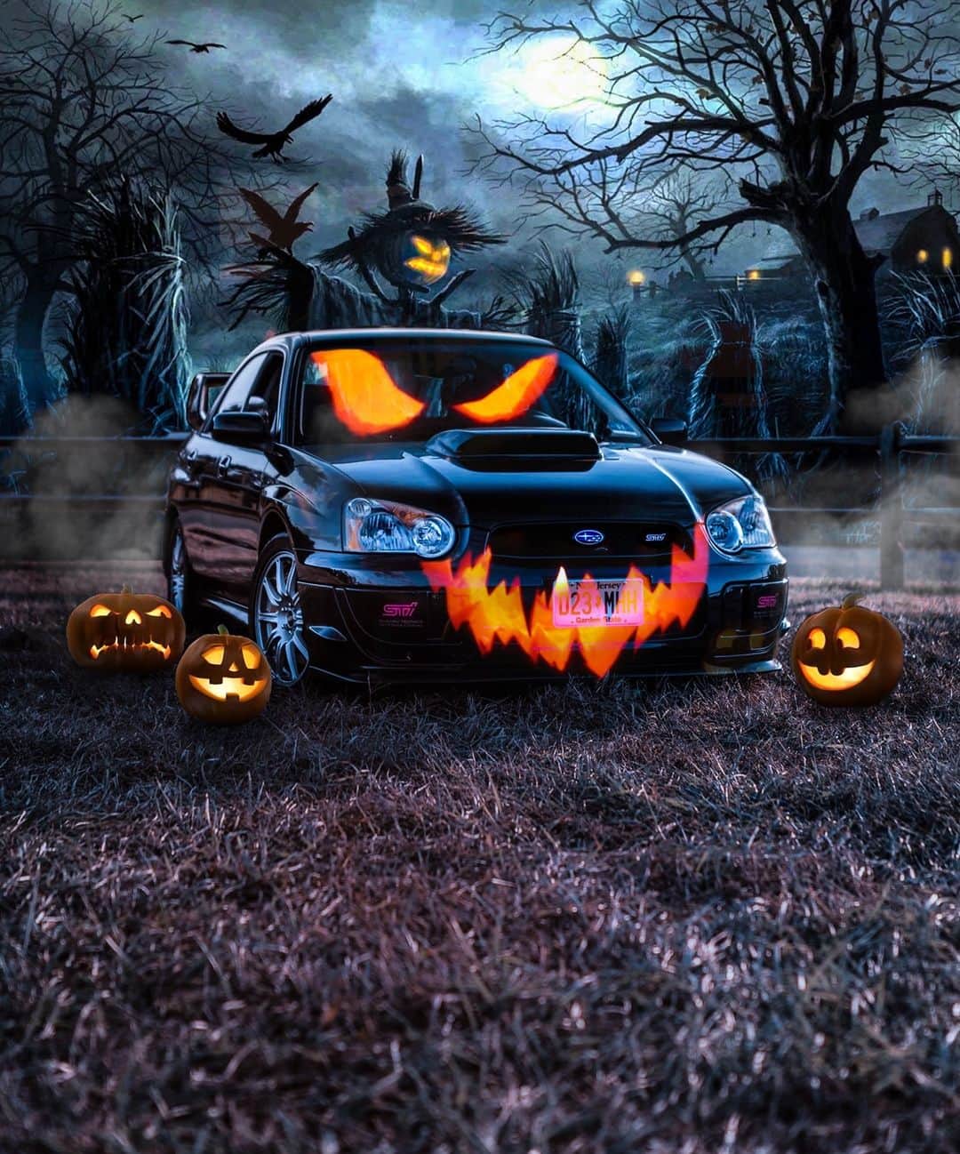 Subaru of Americaさんのインスタグラム写真 - (Subaru of AmericaInstagram)「Happy Halloween! Tag us in your spooky car shots for a chance to be featured on our story!! 🧡🎃🖤👻 (📸: @Vincent.pepino, Editor: @issa_car_edit)」11月1日 0時47分 - subaru_usa