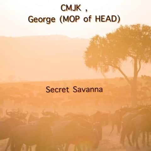 George のインスタグラム：「🎧CMJKさんと共作させて頂きました！🎧 🤖嬉しい！🤖  1/27リリースCMJK初ソロアルバム「Landscape1」からの先行シングル第一弾  11/4リリース  “Secret Savanna”」