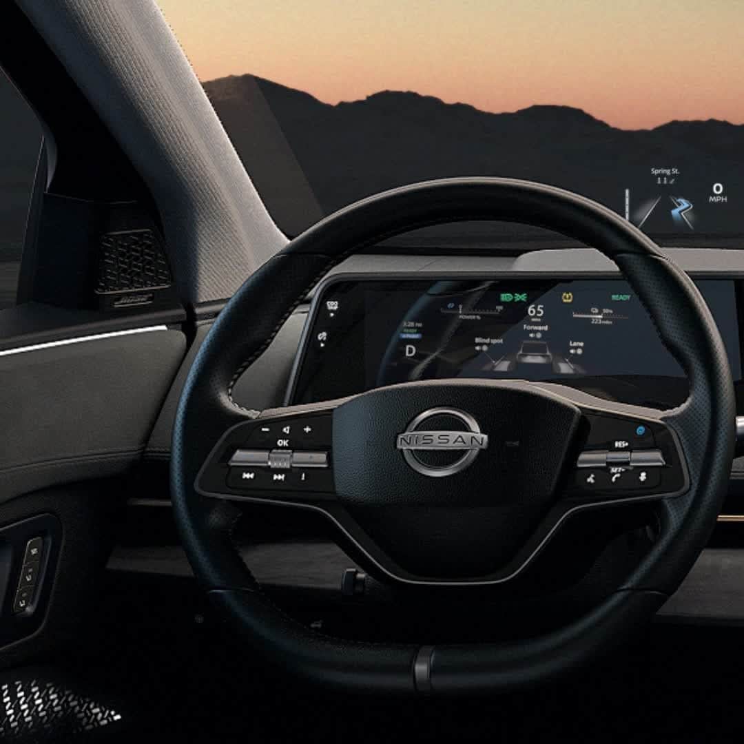 Nissan USA Official Instagram accountのインスタグラム：「Glowing, inside and out. #NissanAriya」