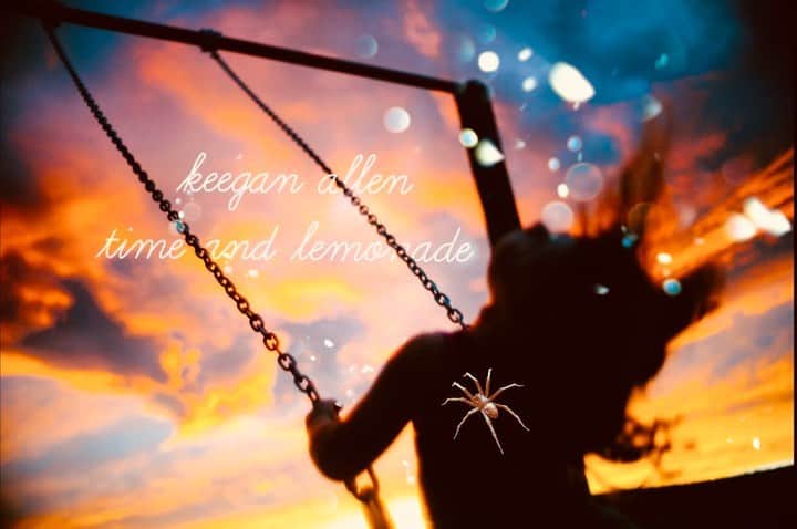 キーガン・アレンのインスタグラム：「Time and Lemonade Available anywhere you listen to music  Happy Halloween 🕰 🍋 🕷   @lennywee」