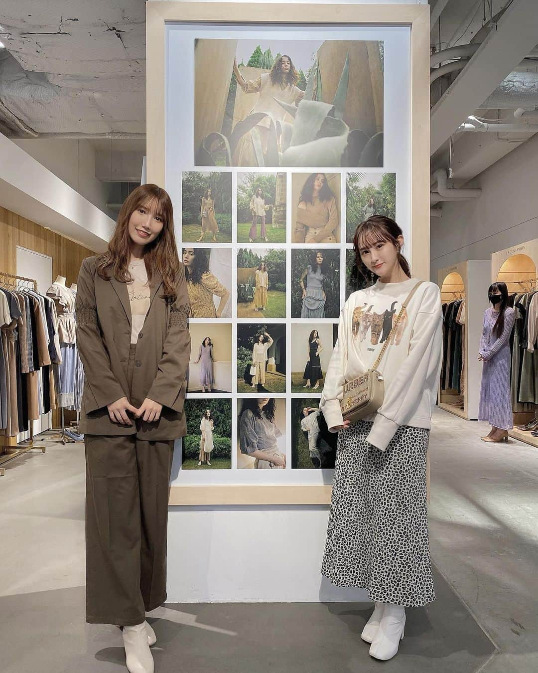 植木南央さんのインスタグラム写真 - (植木南央Instagram)「この間、MARK STYLERの展示会に🐾 引くほどオーダーした☺️笑　届くのたのしみ〜！🤍」10月31日 17時00分 - _uekinao