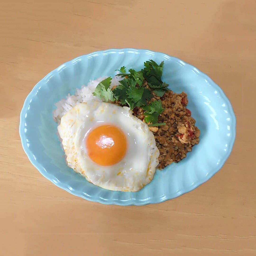 江崎ななほのインスタグラム：「🇹🇭🍚」