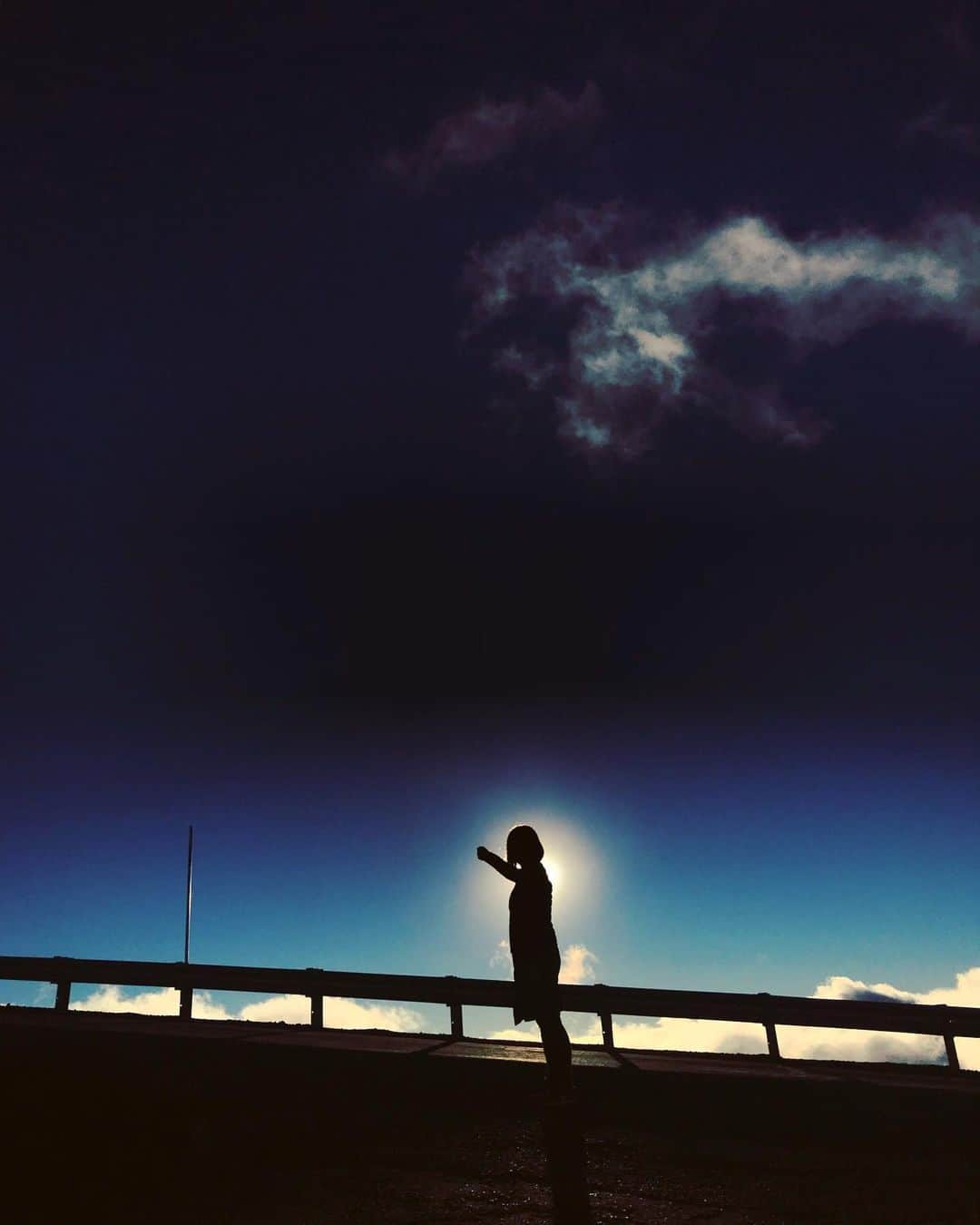吉岡里帆さんのインスタグラム写真 - (吉岡里帆Instagram)「ハロウィン満月46年ぶりだそうですね。  どこかで何かが化け出てそう…🐺  #ブルームーン」10月31日 17時58分 - riho_yoshioka